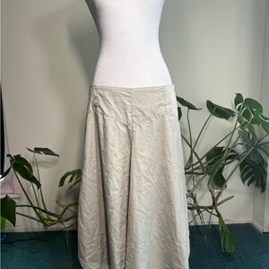 Motel Rocks Cream A-Line Skirt